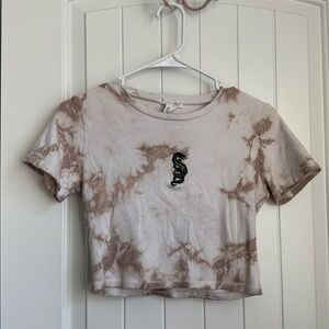 Dragon Tie-Dye Cropped Tee